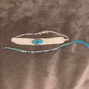 American Eagle TWO-PACK Boho Beaded Bracelets